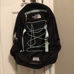 North Face book bag